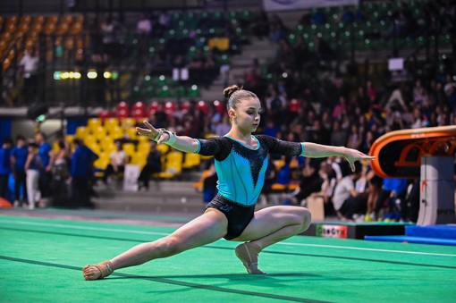 Ginnastica: Giulia Santinato (La Costanza Massucchi Mortara) convocata per gli European Youth Olympics Festival