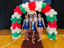 Ginnastica ritmica, pioggia di medaglie per le giovani della Costanza Massucchi Mortara nelle finali nazionali CSEN