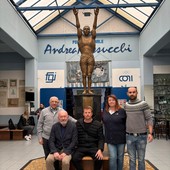 Mortara, l'ex campione del mondo di F1 Kimi Raikkonen presente alla gara di zona tecnica al PalaMassucchi