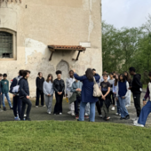 La Sforzesca raccontata ai giovani: 26 studenti della Robecchi a lezione nel borgo