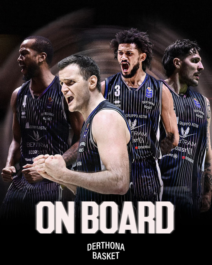 Basket LBA, quattro conferme in casa Derthona Basket: Gorham, Hubb, Olejniczak e Pecchia ancora bianconeri Basket LBA, quattro conferme in casa Derthona Basket: Gorham, Hubb, Olejniczak e Pecchia ancora bianconeri