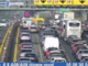 I soccorsi e le code sul luogo dell'incidente visti dalla webcam di Autostrade per l'Italia