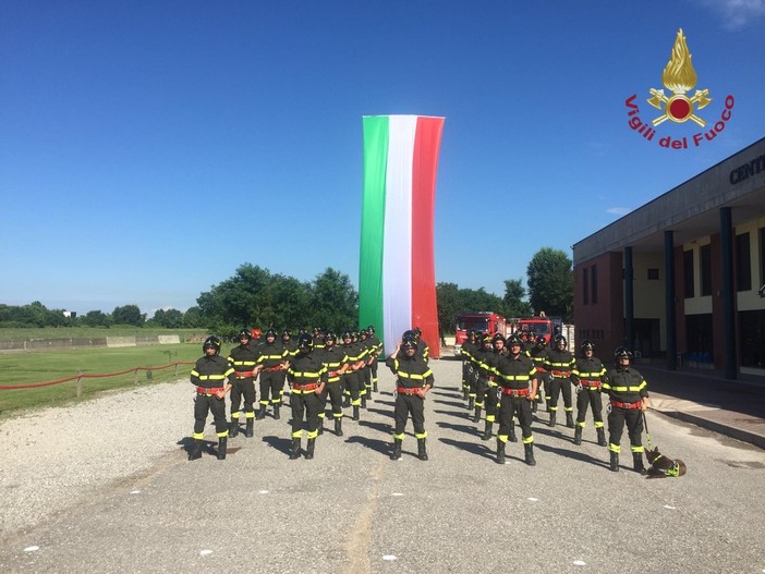 Giuramento Vigili del Fuoco 187° Corso, arriva un nuovo rinforzo per il comando provinciale di Pavia