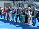Manuela Levorato ha inaugurato la nuova pista del "Dante Merlo" di Vigevano