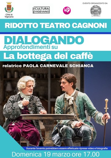 Vigevano: al teatro Cagnoni torna l'appuntamento con &quot;Dialogando&quot;