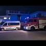 Magenta: esplosioni nella notte, fiamme nel cortile della sede di ASM, Vigili del Fuoco sul posto
