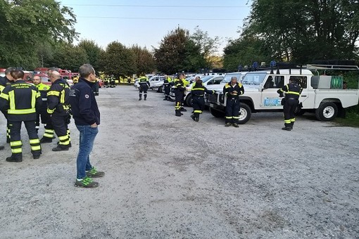 Il GCPC di Vigevano e il GLPI di Sannazzaro presenti alle esercitazioni contro gli incendi boschivi