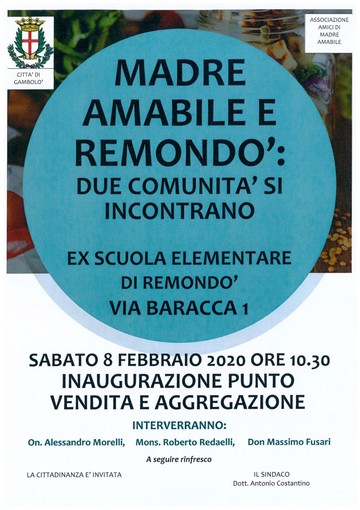 Gambolò, l’attenzione per la frazione Remondò passa anche attraverso l’apertura di un negozio Gambolò, l’attenzione per la frazione Remondò passa anche attraverso l’apertura di un negozio