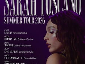 Musica, Sarah Toscano annuncia le date del tour estivo 2026 Musica, Sarah Toscano annuncia le date del tour estivo 2026
