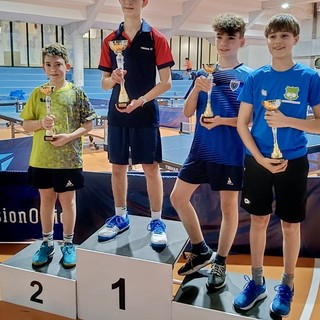 Tennistavolo: torneo provinciale giovanile, Guglielmo Ferri apre il 2026 con un primo posto