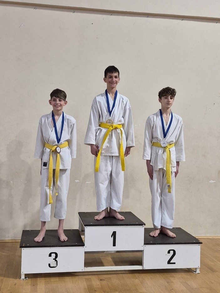 (Nella foto Barbieri Giacomo 1° classificato)