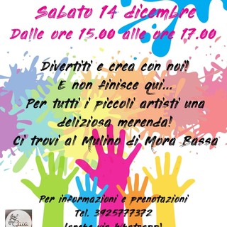 Vigevano: laboratorio al mulino di Mora Bassa, sabato 14 dicembre
