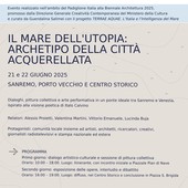 Un ponte ideale tra Sanremo e Venezia grazie a &quot;Il Mare dell’Utopia: Archetipo della Città Acquerellata&quot;