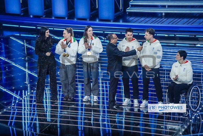 Dal trionfo olimpico a Sanremo, all’Ariston arrivano le olimpioniche Lollobrigida e Vittozzi