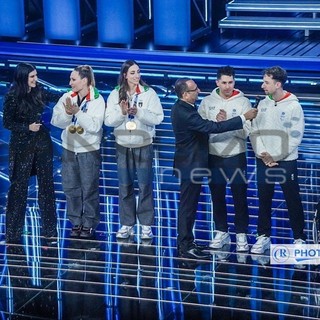 Dal trionfo olimpico a Sanremo, all’Ariston arrivano le olimpioniche Lollobrigida e Vittozzi