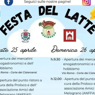 A Morimondo torna la Festa del Latte: tradizione, gusto e comunità il 25 e 26 aprile