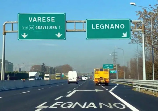 A8, il 29 aprile chiuso il tratto Legnano-Gallarate