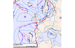 Previsioni meteo per venerdì 2, sabato 3, domenica 4 (maggio)