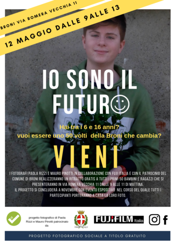 I due fotografi vigevanesi Paola Rizzi e Mauro Pinotti organizzatori dell'evento &quot;Io sono Futuro&quot;