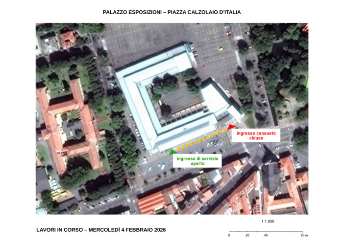 Vigevano: nuovo bancone a Palazzo Esposizioni, possibili disagi il 4 e il 5 febbraio Vigevano: nuovo bancone a Palazzo Esposizioni, possibili disagi il 4 e il 5 febbraio