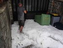 La situazione della grandine a Origgio (foto da IlSaronno.it)