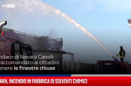 Incendio San Pietro Mosezzo: indagano Carabinieri e Procura, bloccato sversamento di acque