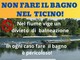 Vivere il Ticino significa conoscerlo, rispettarlo e proteggerlo