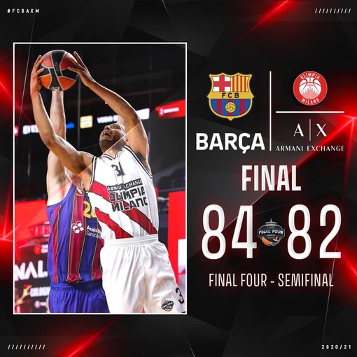 Basket Eurolega, Milano sfiora epica e finale: vince il Barcellona di 2