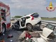 Le immagini del tragico incidente in autostrada nel tratto Gropello-Casei Gerola
