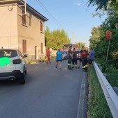 Magenta: scontro auto-moto a Pontevecchio, 16enne motociclista in ospedale con il codice giallo