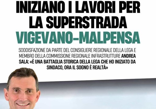 Vigevano-Malpensa, via ai cantieri: esultano Sala e Ceffa Vigevano-Malpensa, via ai cantieri: esultano Sala e Ceffa