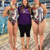 Le sincronette dell'H2Sport Vigevano in scena ai campionati italiani