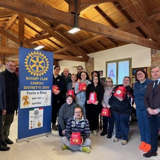 Sannazzaro: "Pasta e Riso per un Sorriso", iniziativa del Rotary Club Cairoli Sannazzaro: "Pasta e Riso per un Sorriso", iniziativa del Rotary Club Cairoli