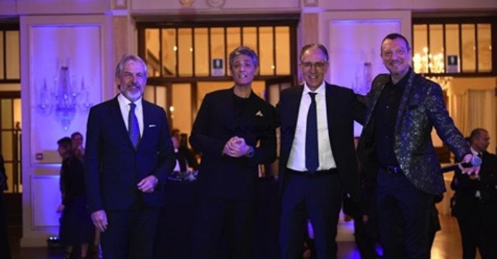 Il Gala della Stampa al Casinò apre la settimana del 70° Festival di Sanremo: mattatori della serata Amadeus e Fiorello