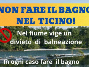 Ticino, il richiamo alla prudenza: il bagno nel fiume è vietato e può essere pericoloso