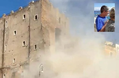 Crollo Torre dei Conti, morto l'operaio: si indaga per omicidio e disastro colposi Crollo Torre dei Conti, morto l'operaio: si indaga per omicidio e disastro colposi