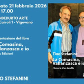 Memorie di un bandito: domani Tino Stefanini (e Luis Balocchi) a Vigevano Memorie di un bandito: domani Tino Stefanini (e Luis Balocchi) a Vigevano