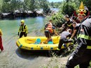 Cuggiono: giovani bloccati su un isolotto del Ticino, salvati dai Vigili del Fuoco