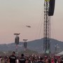 Ultimo arriva in elicottero, prende il via concerto dell'anno