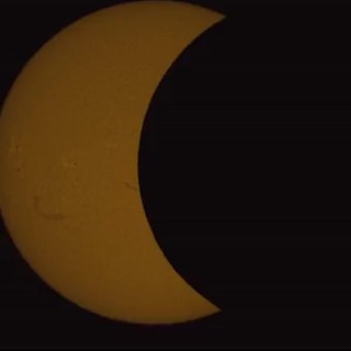 Il timelapse dell'eclissi solare, le immagini dell'osservatorio di Greenwich