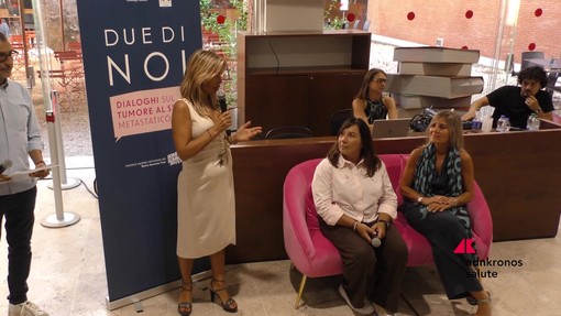 Tumori: nuove terapie cancro seno metastatico pertappa romana di 'Due di noi' Tumori: nuove terapie cancro seno metastatico pertappa romana di 'Due di noi'