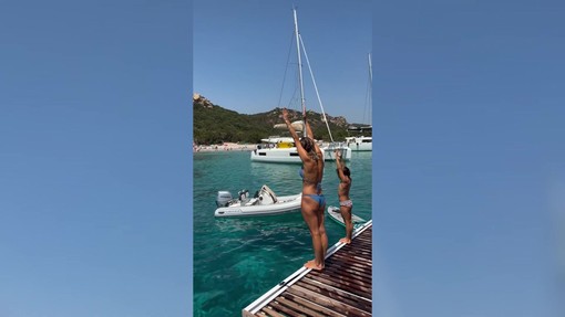 Tania Cagnotto, vacanze in famiglia con gare di tuffi Tania Cagnotto, vacanze in famiglia con gare di tuffi