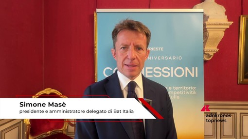 Imprese: Masè (Bat Italia), 'il 90% del valore che creiamo resta nel territorio di Trieste'