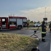 Il grave incidente sulla SS494 di ieri a Gaggiano: l’intervento dei Vigili del Fuoco di Abbiategrasso Il grave incidente sulla SS494 di ieri a Gaggiano: l’intervento dei Vigili del Fuoco di Abbiategrasso
