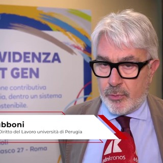 Previdenza: Giubboni (Univ. Perugia), 'La pensione contributiva va corretta con un aiuto solidaristico'