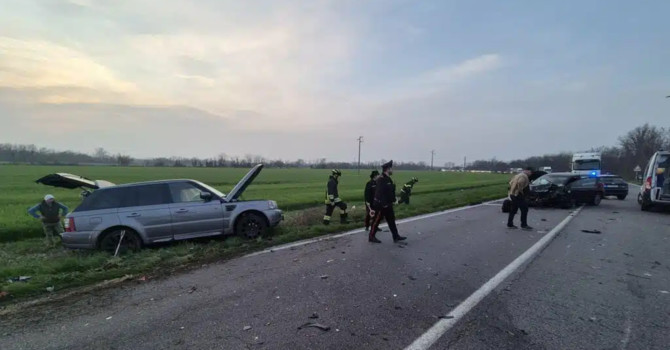 Vittuone: grave incidente sulla strada provinciale per Cisliano, quattro feriti