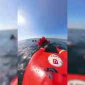 Drone marino salva naufraghi a Civitavecchia, il video dell'innovativo sistema della Guardia Costiera