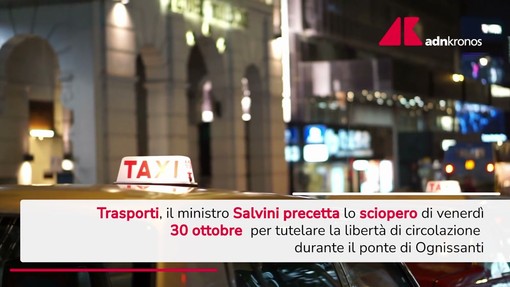 Salvini precetta lo sciopero del 30 ottobre, l'ordinanza Salvini precetta lo sciopero del 30 ottobre, l'ordinanza