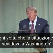 Trump e l'elogio al funerale di Graham: "Piaceva a tutti. Anzi, no"