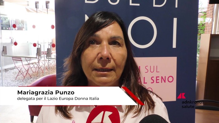 Tumori: seno metastatico, Punzo (Europa Donna) 'con farmaci innovativi paziente può pensare a futuro' Tumori: seno metastatico, Punzo (Europa Donna) 'con farmaci innovativi paziente può pensare a futuro'
